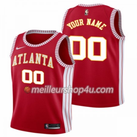 Maillot Basket Homme Atlanta Hawks Personnalisé Nike Classic Edition Swingman